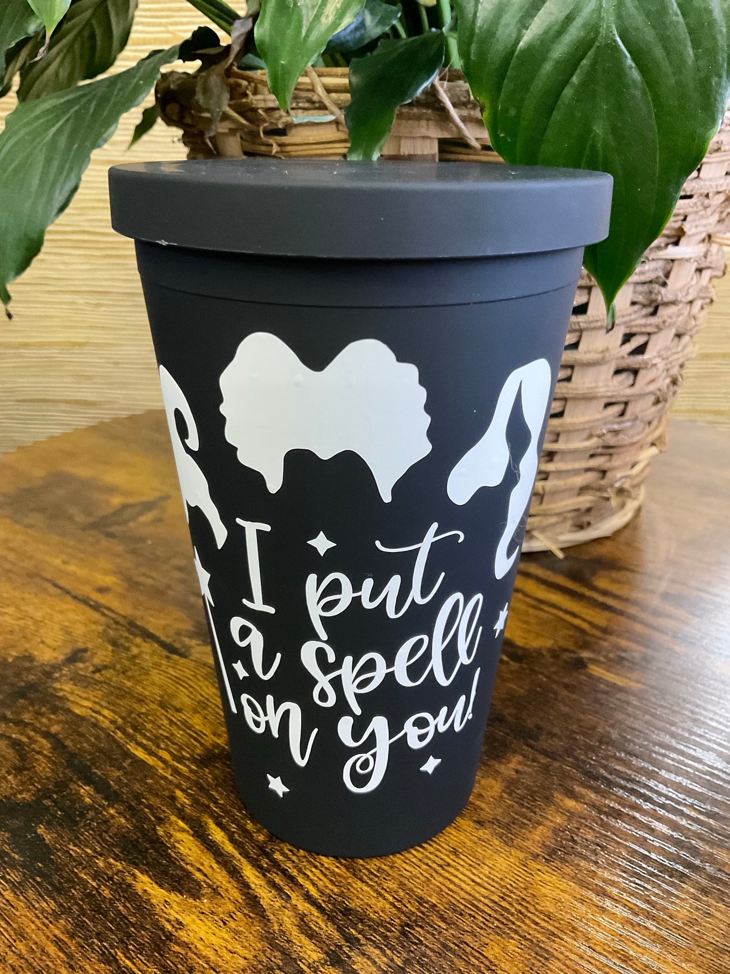 Black Halloween Tumblers