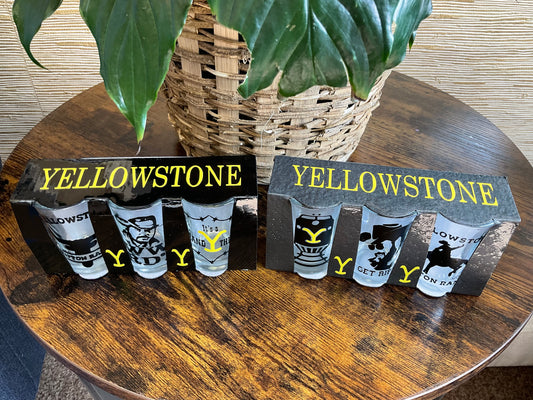 Yellowstone Shot Glasses