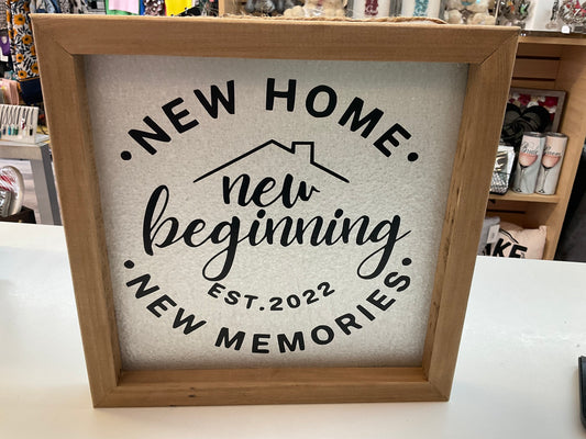 New Home New Beginning