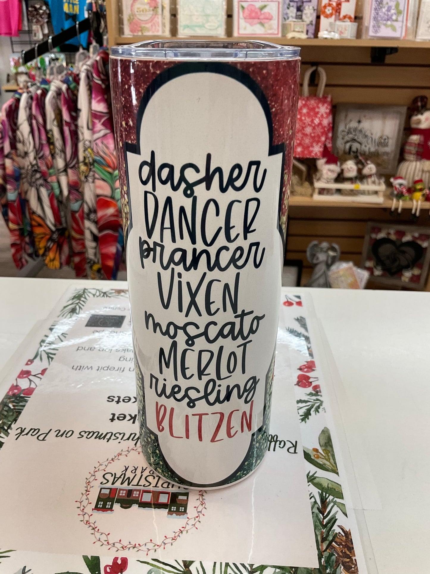 Holiday Themed Tumblers