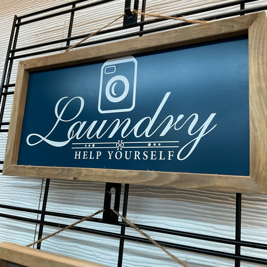 Laundry Sign