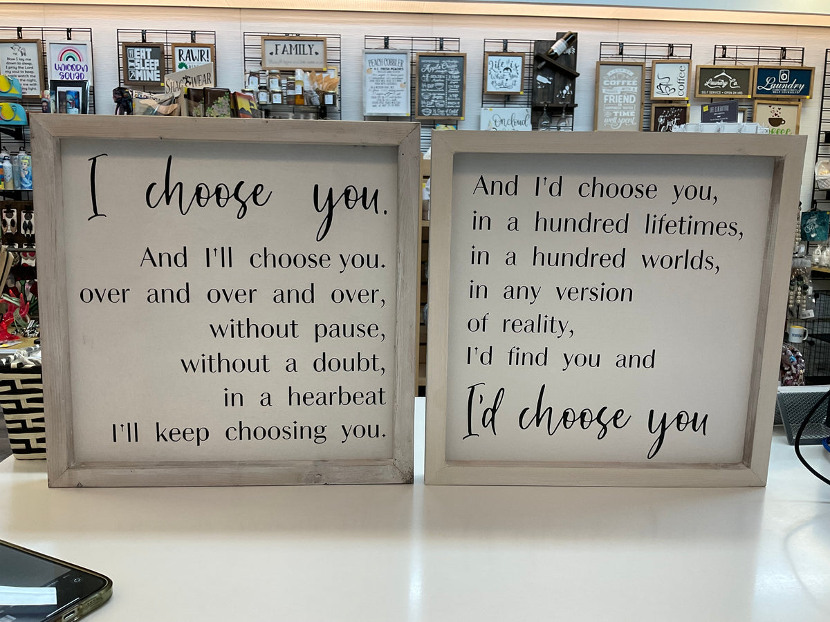 I Choose You
