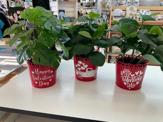 Valentine Flower Pot