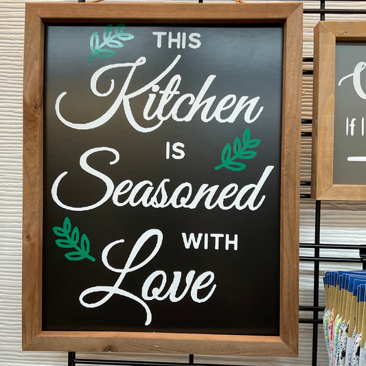 Kitchen Is Seasoned With Love