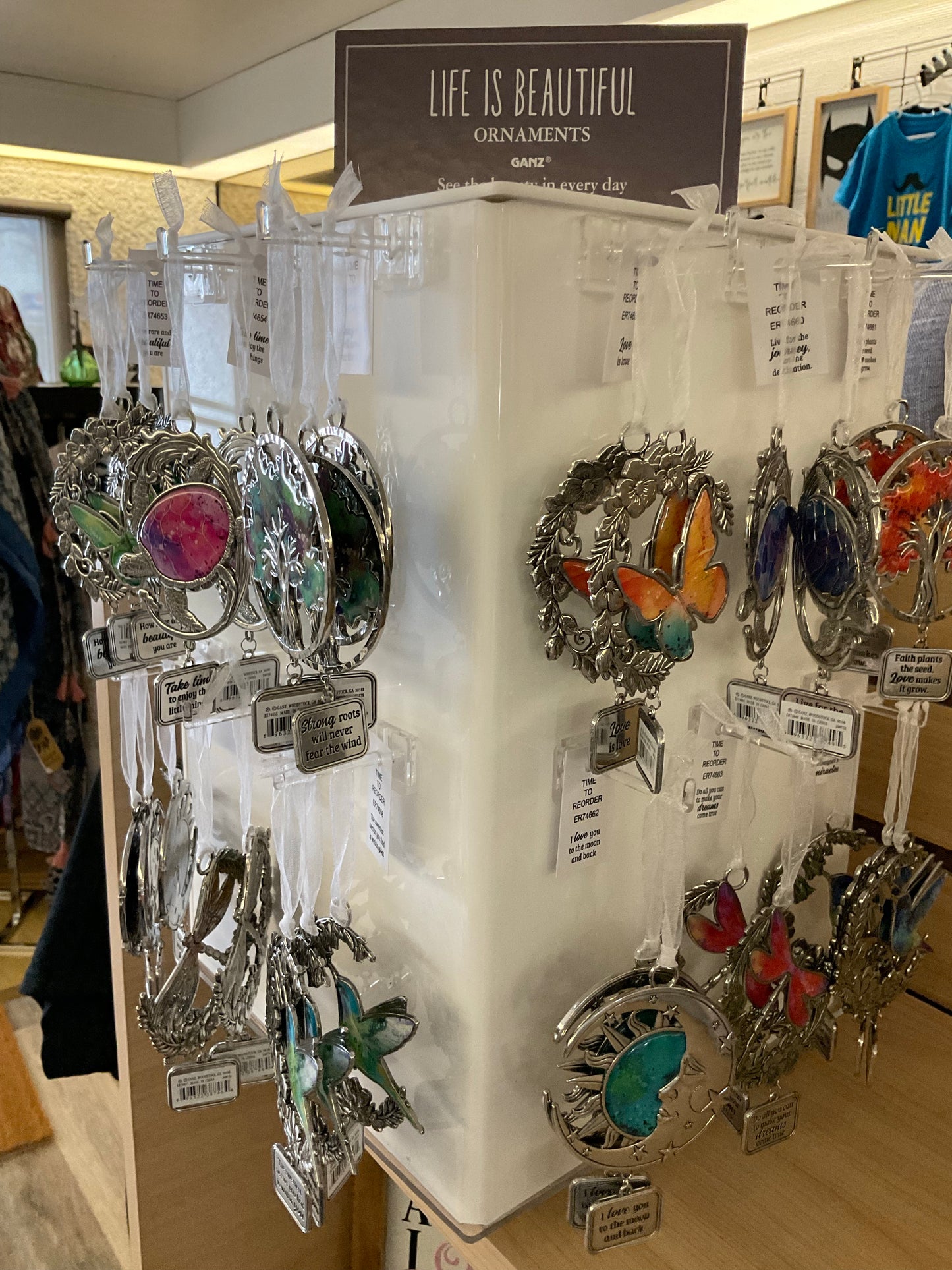 Life Is Beautiful Ornaments