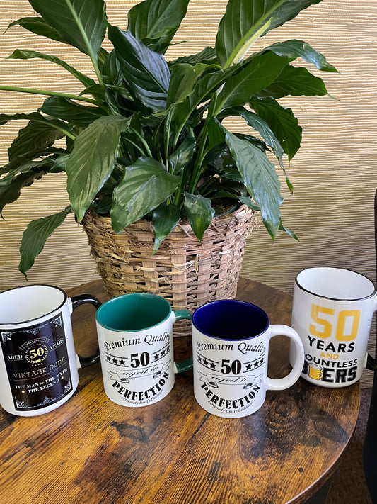 Milestone Birthday Mugs