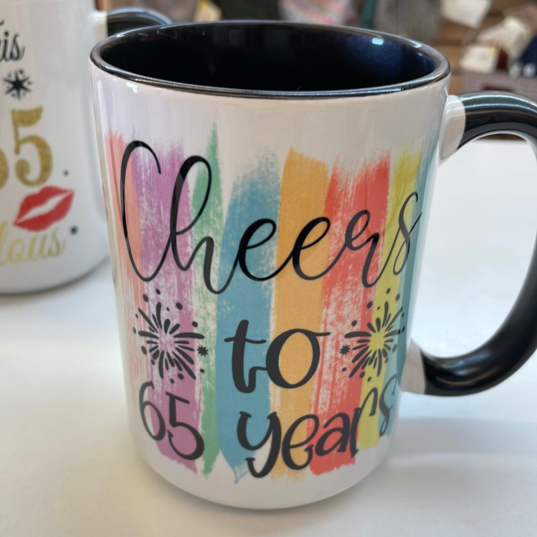 65th Birthday Mugs