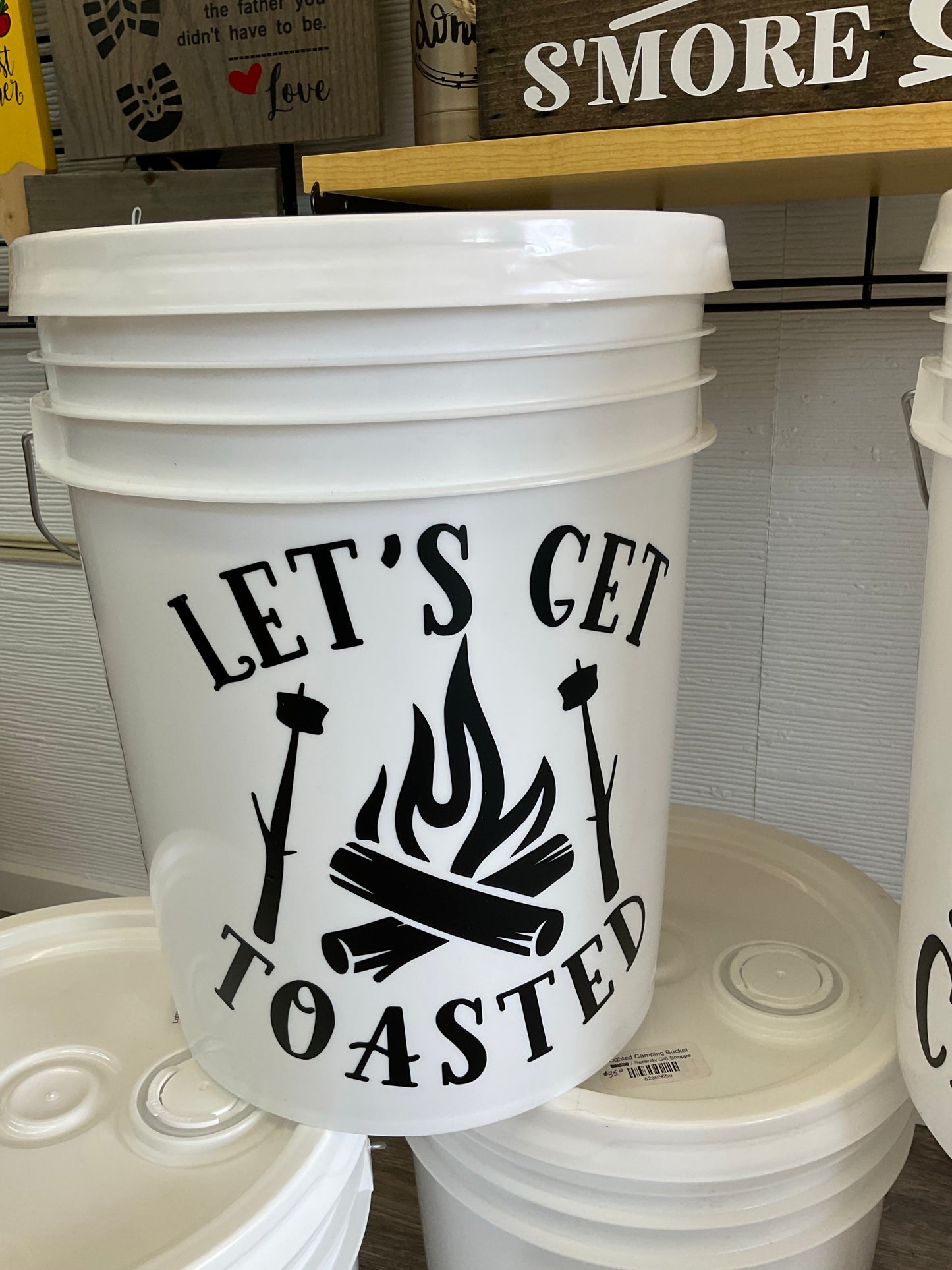 Lighted Camping Bucket