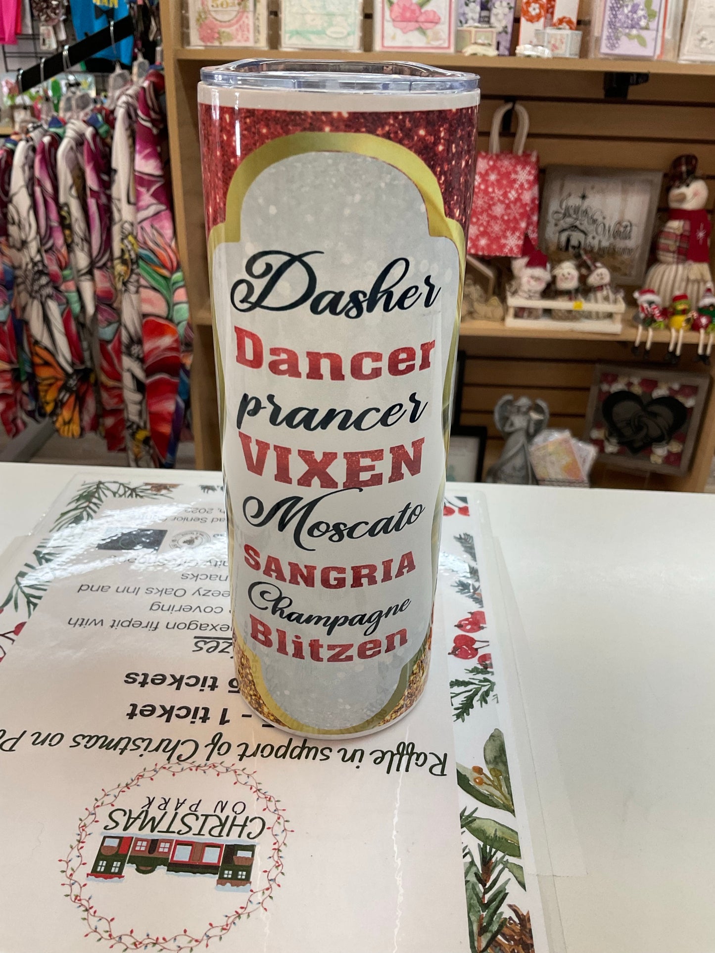 Holiday Themed Tumblers