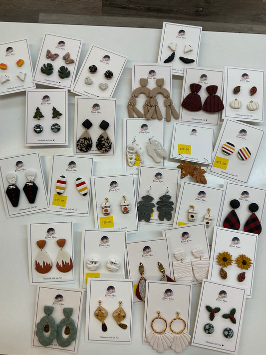 Earrings Bloom Moon Designs