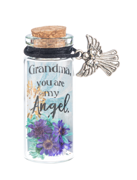 Floral Message in a Bottle