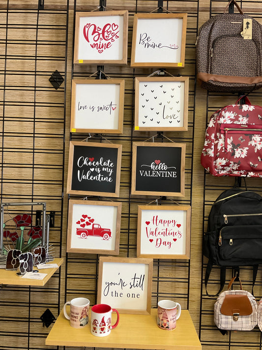 Valentine Signs