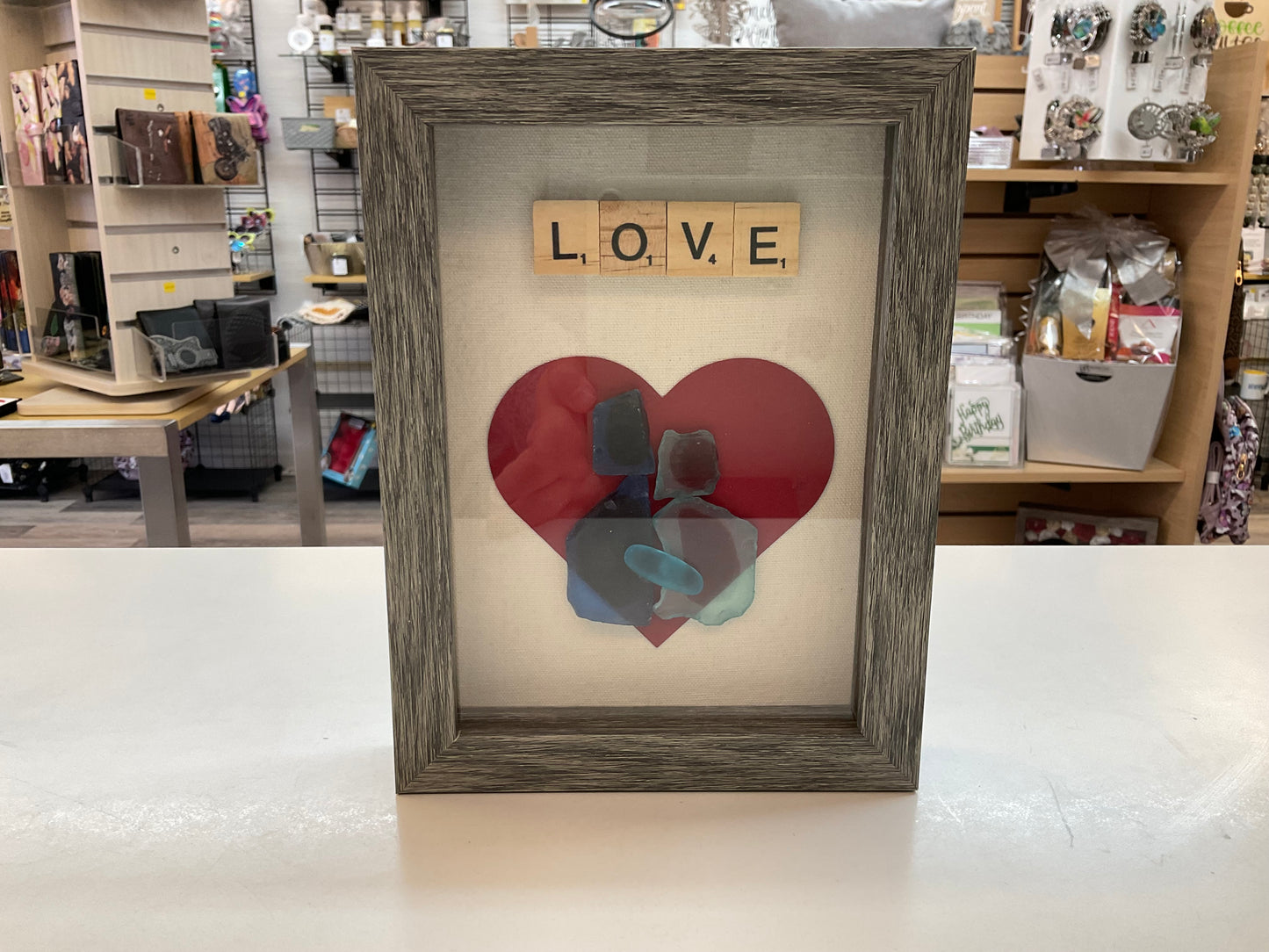 Pebble Art Shadow Boxes