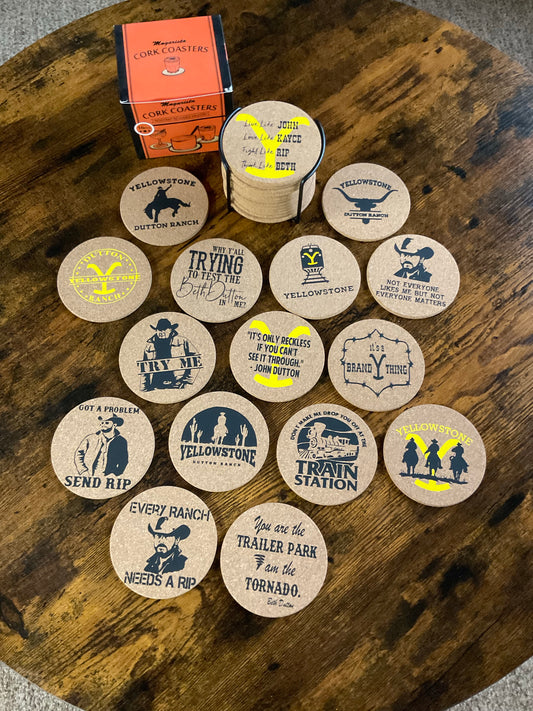 Yellowstone Coaster Set