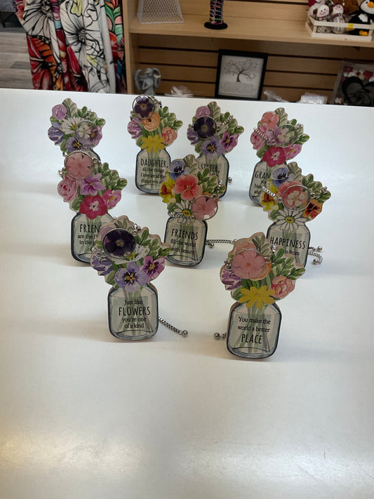 Pressed Flower Bracelet