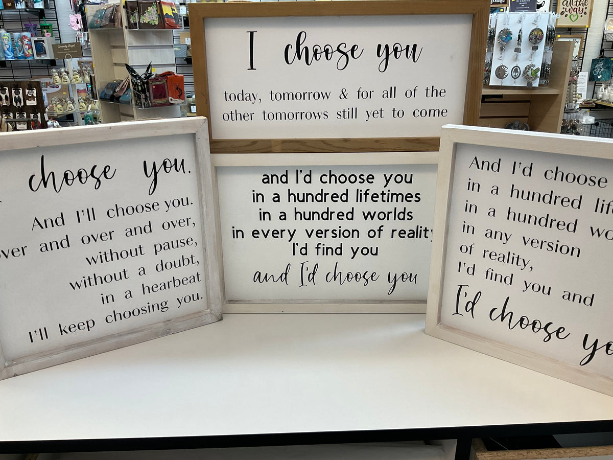 I Choose You
