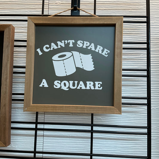 Can't Spare A Square