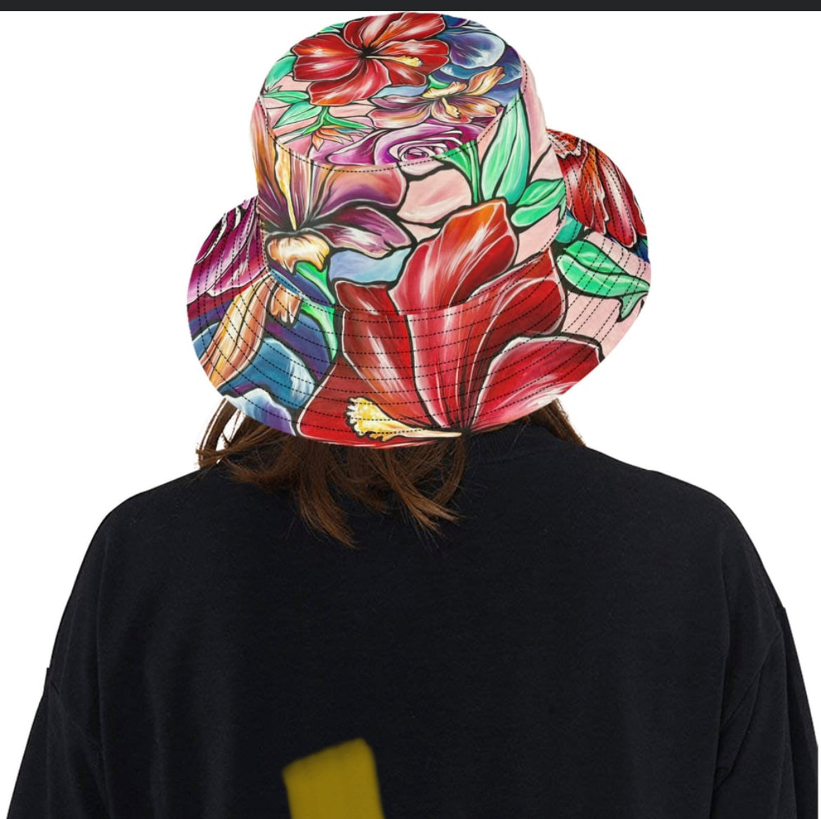 Signature Print Bucket Hat