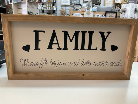 Family Sign
