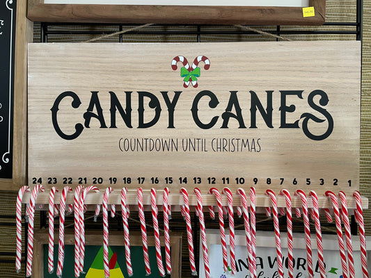 Candy Cane Christmas Countdown
