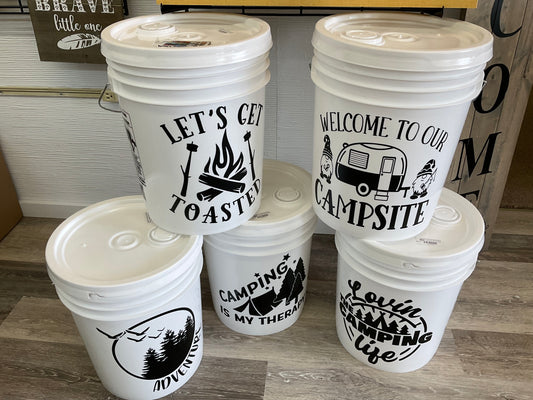 Lighted Camping Bucket