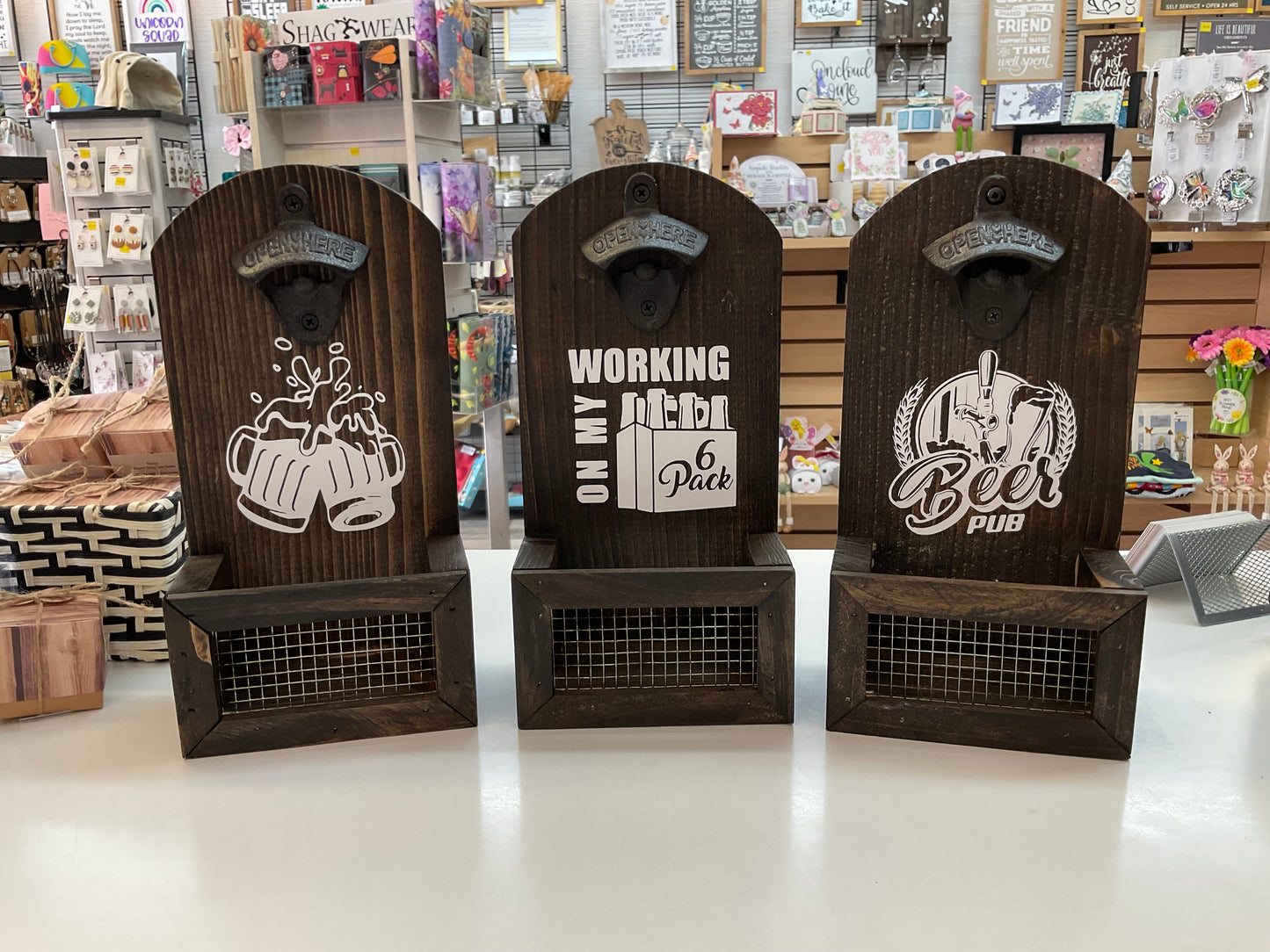Bottle Cap Opener/Holder