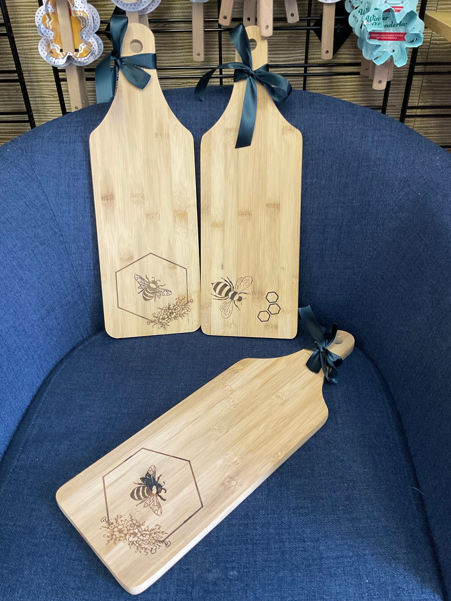 Floral Bee Charcuterie Board