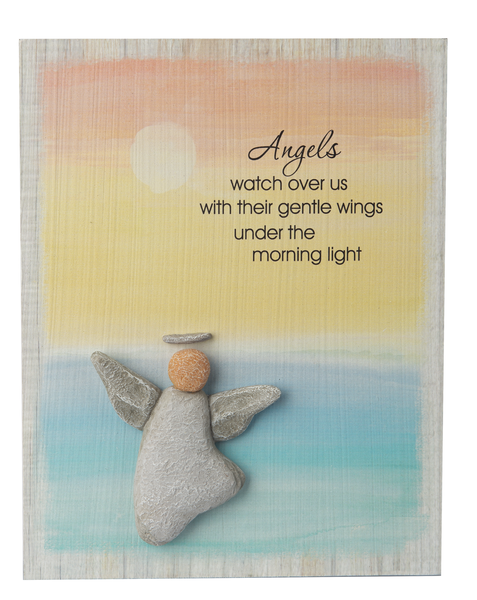 Wall Plaque - Angel Watch Over Us..