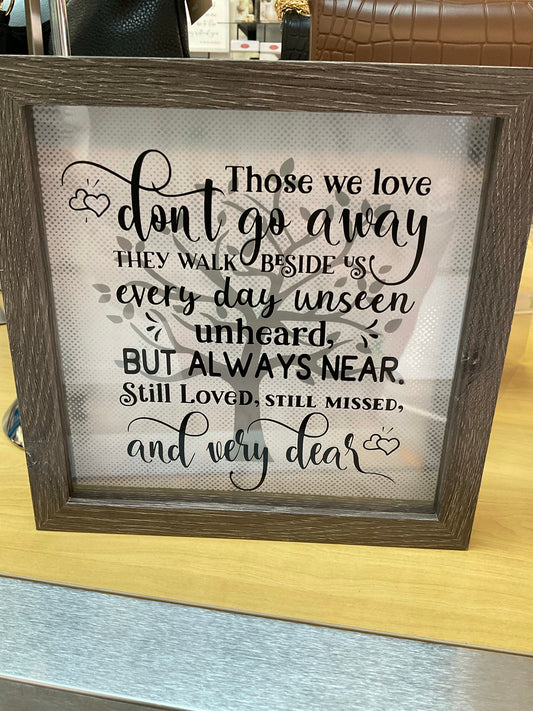 Those We Love Shadowbox