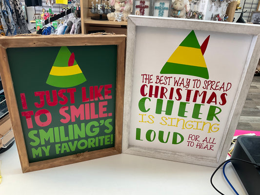 “Elf” Signs