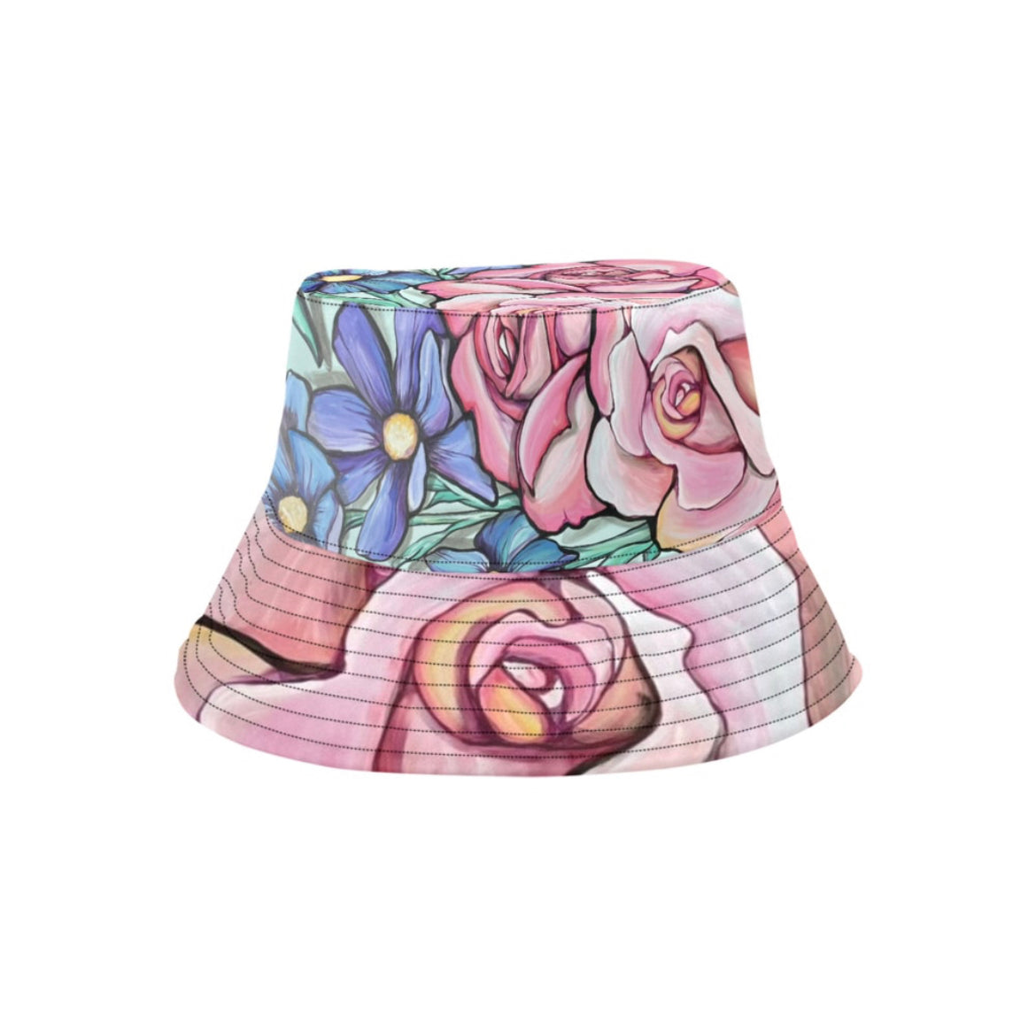 Signature Print Bucket Hat