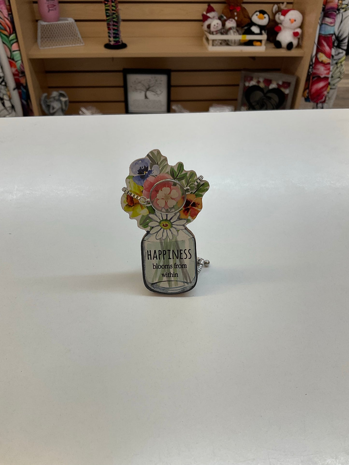 Pressed Flower Bracelet