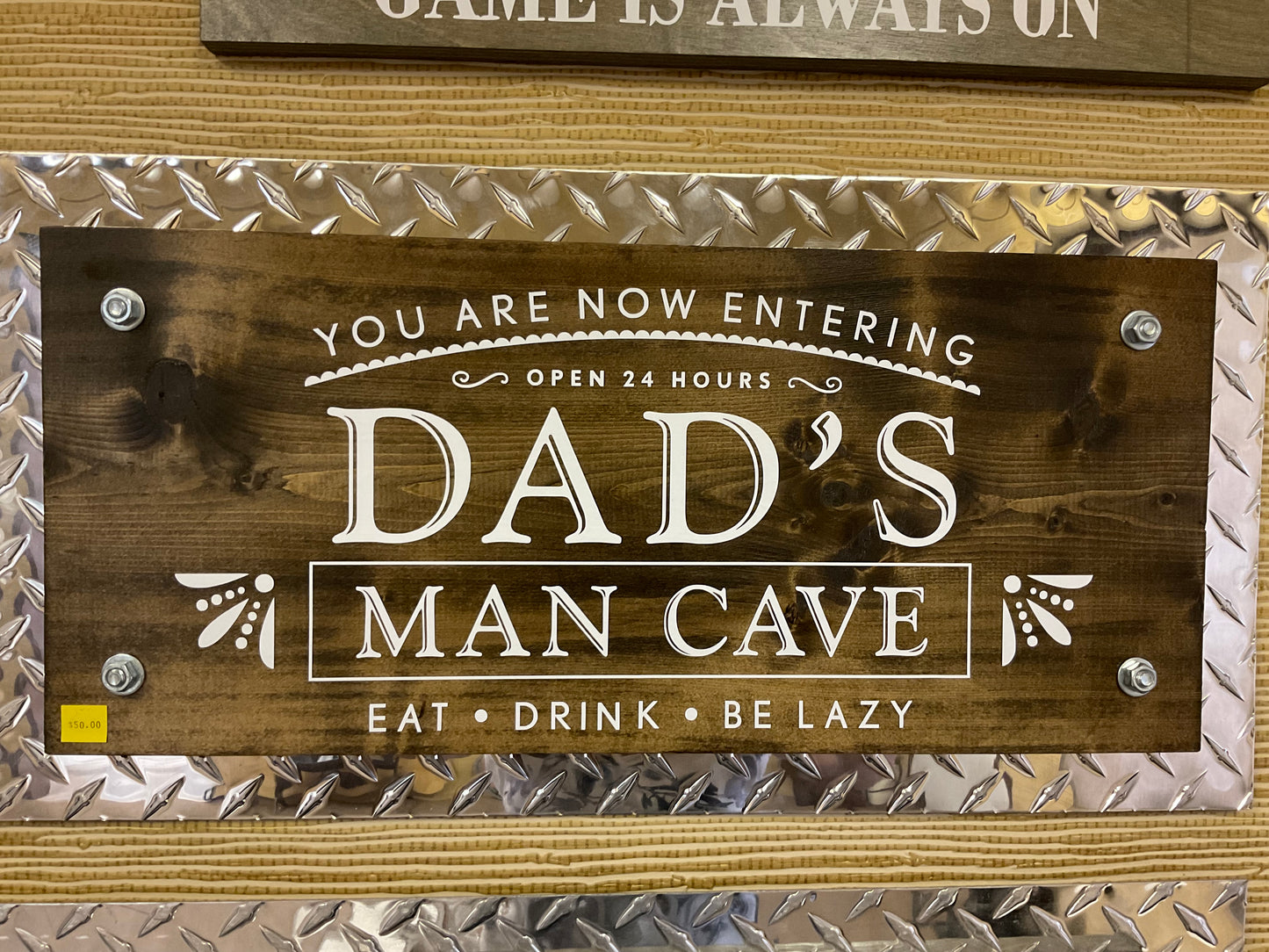 Dad’s Man Cave