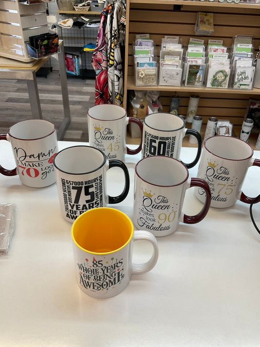 Birthday Mugs