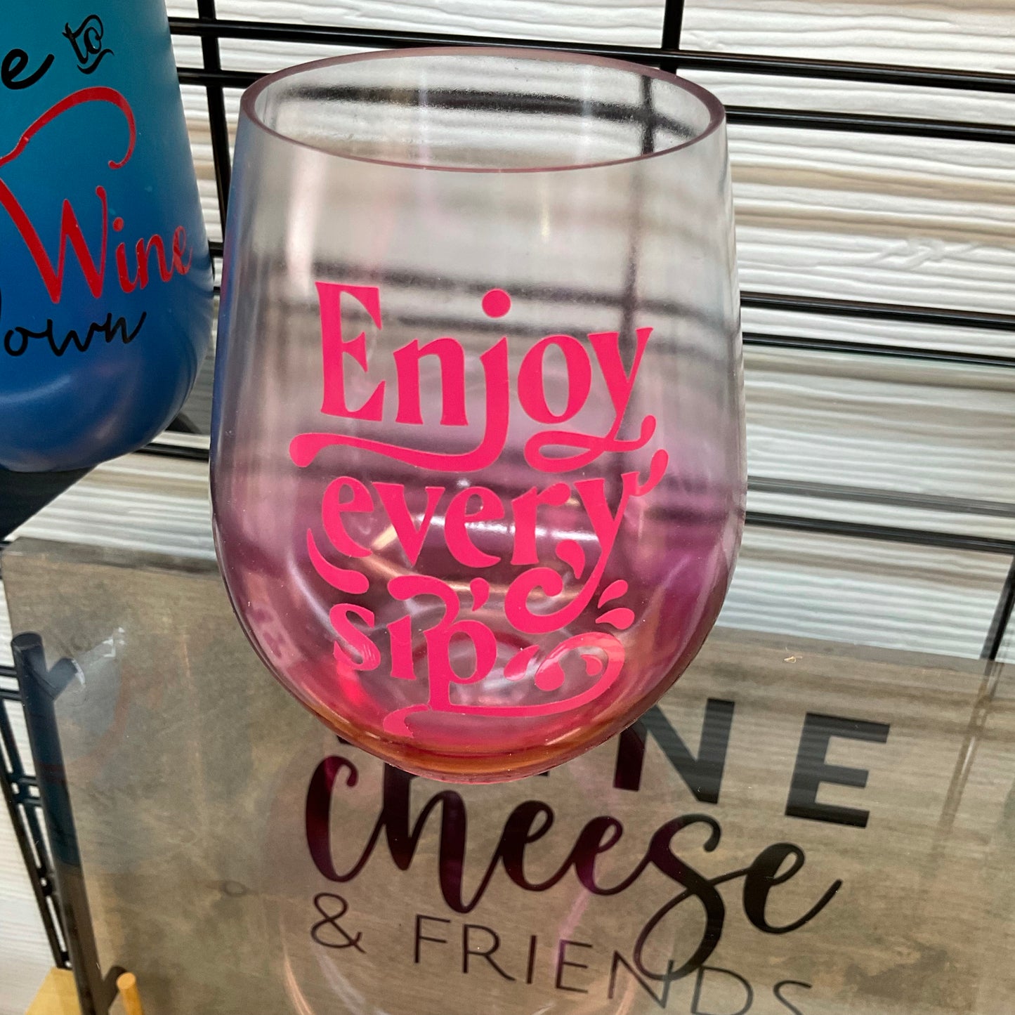 Plastic Wine Glasses