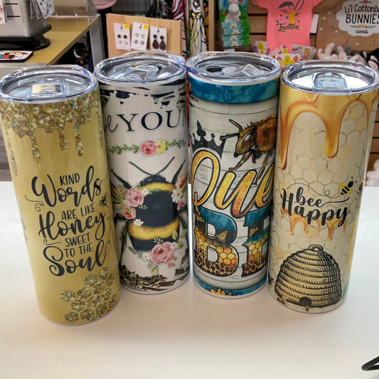 “Bee” Themed Tumblers