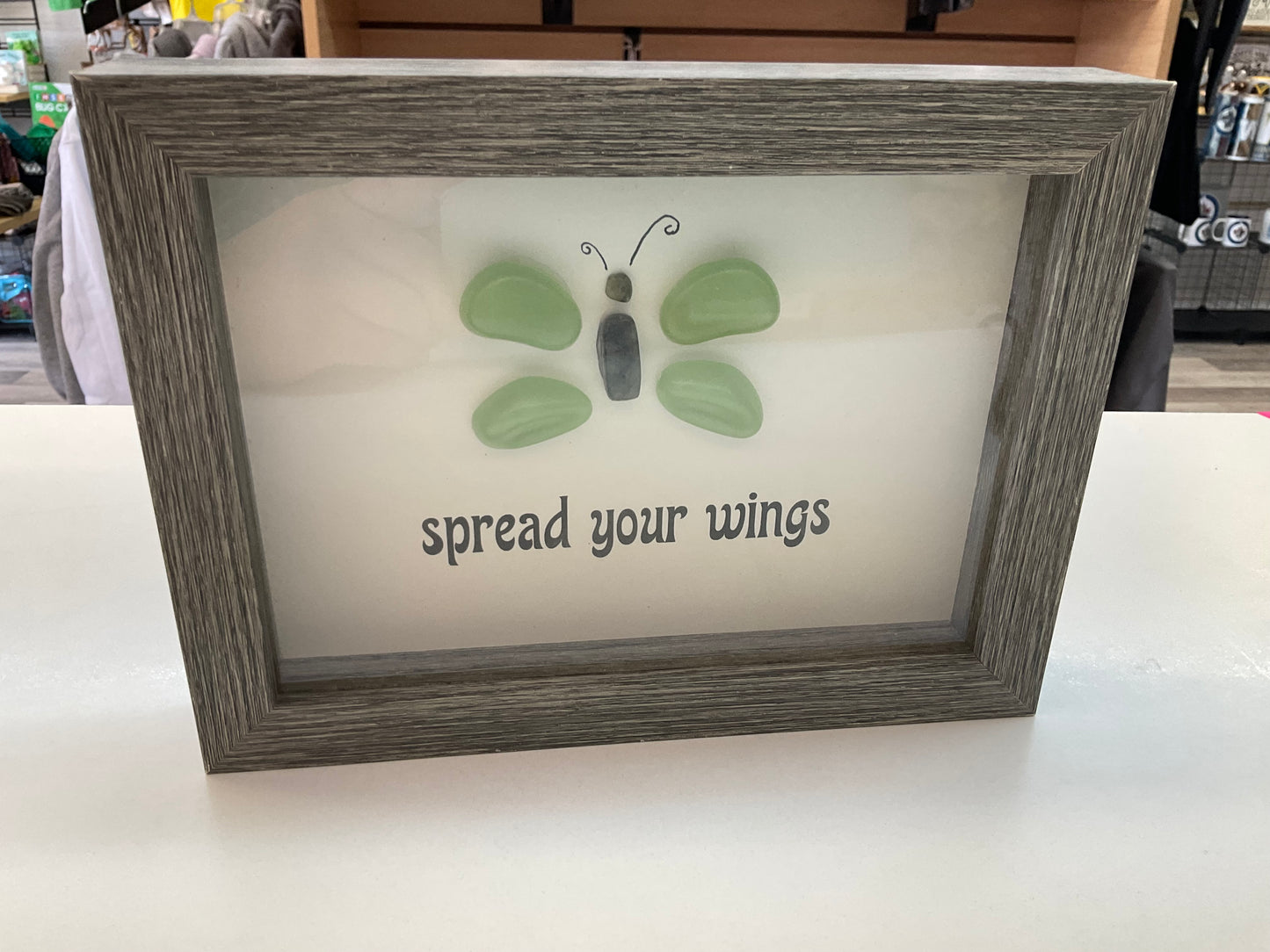 Pebble Art Shadow Boxes