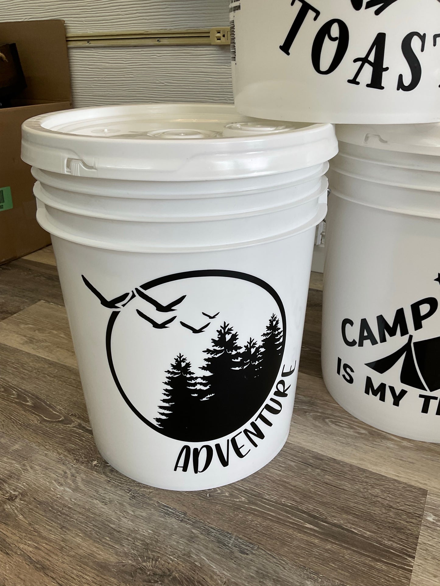 Lighted Camping Bucket