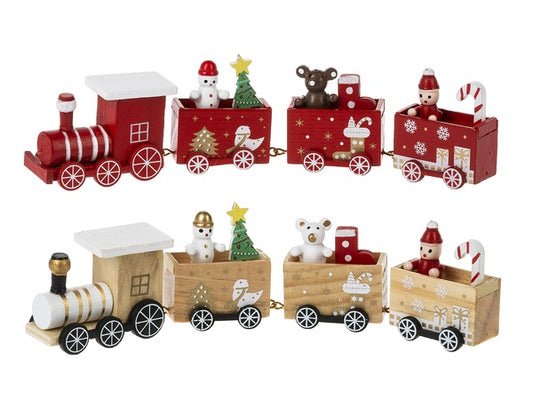 Christmas Train Figurines