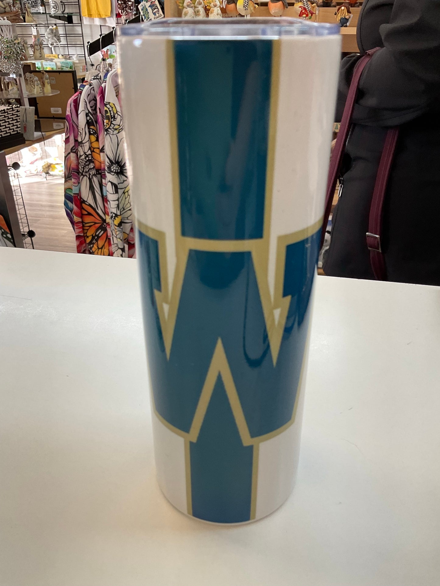 Blue Bomber Tumblers