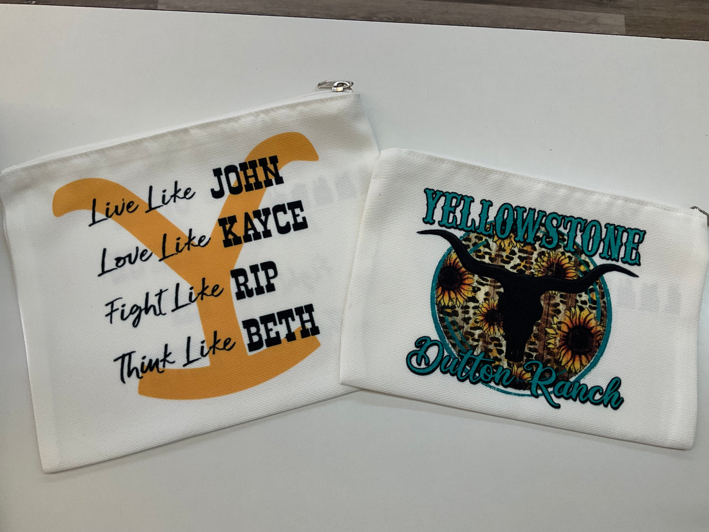 Yellowstone Makeup Bag