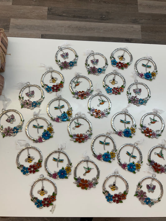 Spring Wreath Ornaments