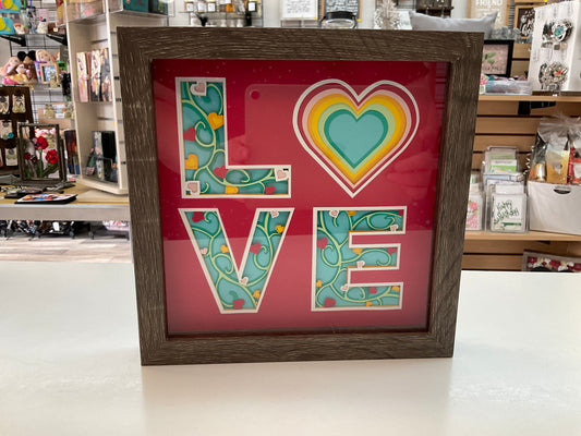 L.O.V.E. Shadow Box