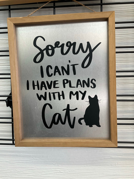 Sorry I have plans with my cat