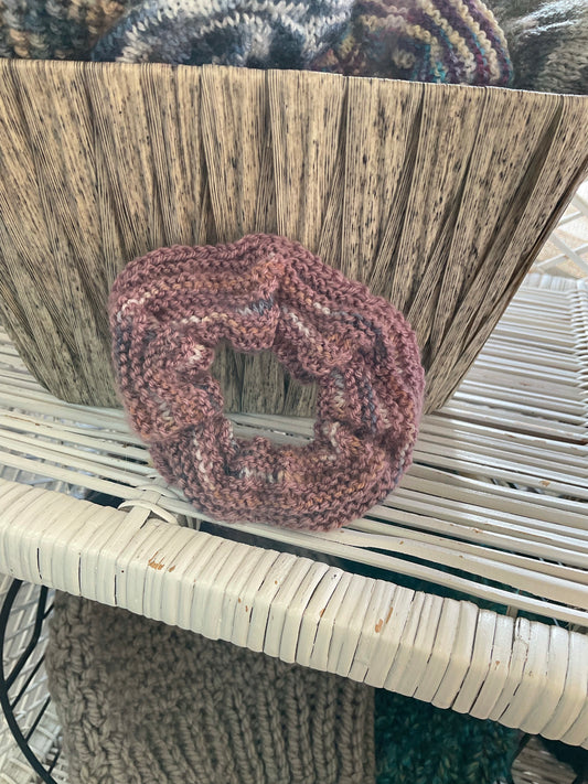 Knitted Scrunchies
