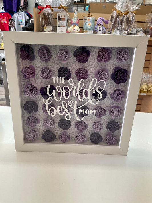 The World’s Best Mom Shadow Box
