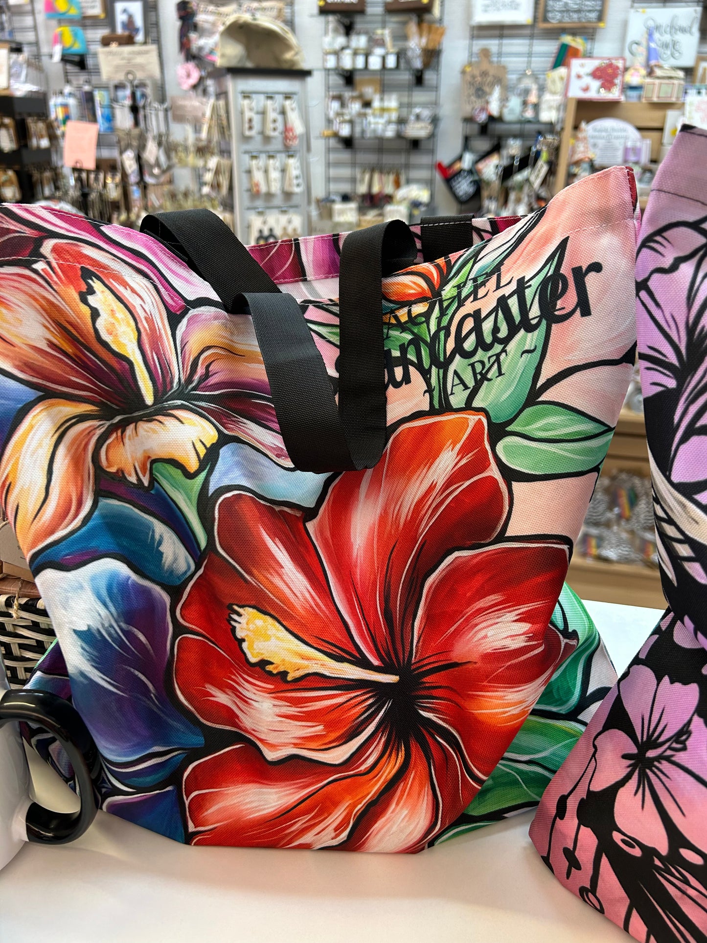 Signature Print Tote