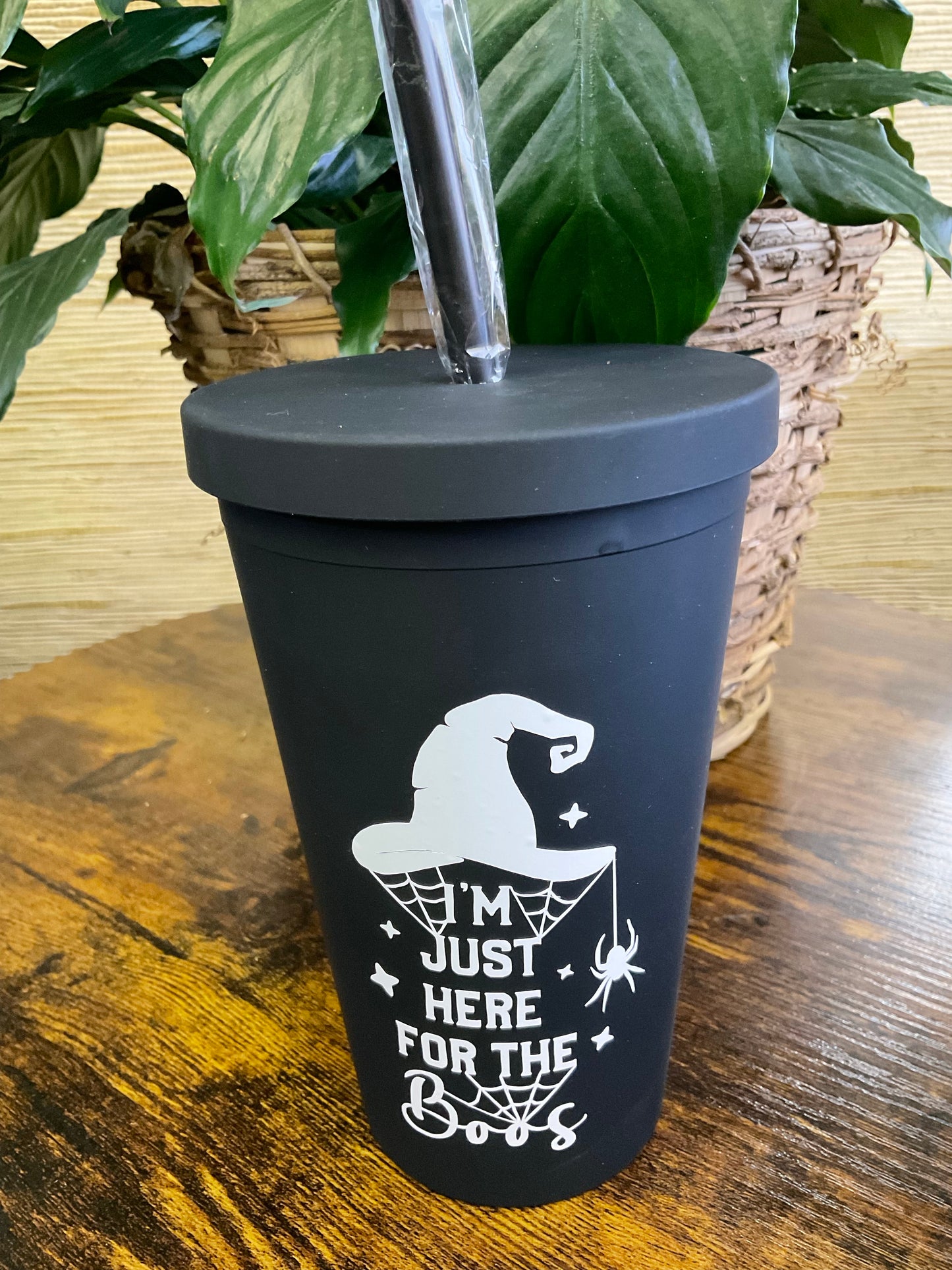 Black Halloween Tumblers