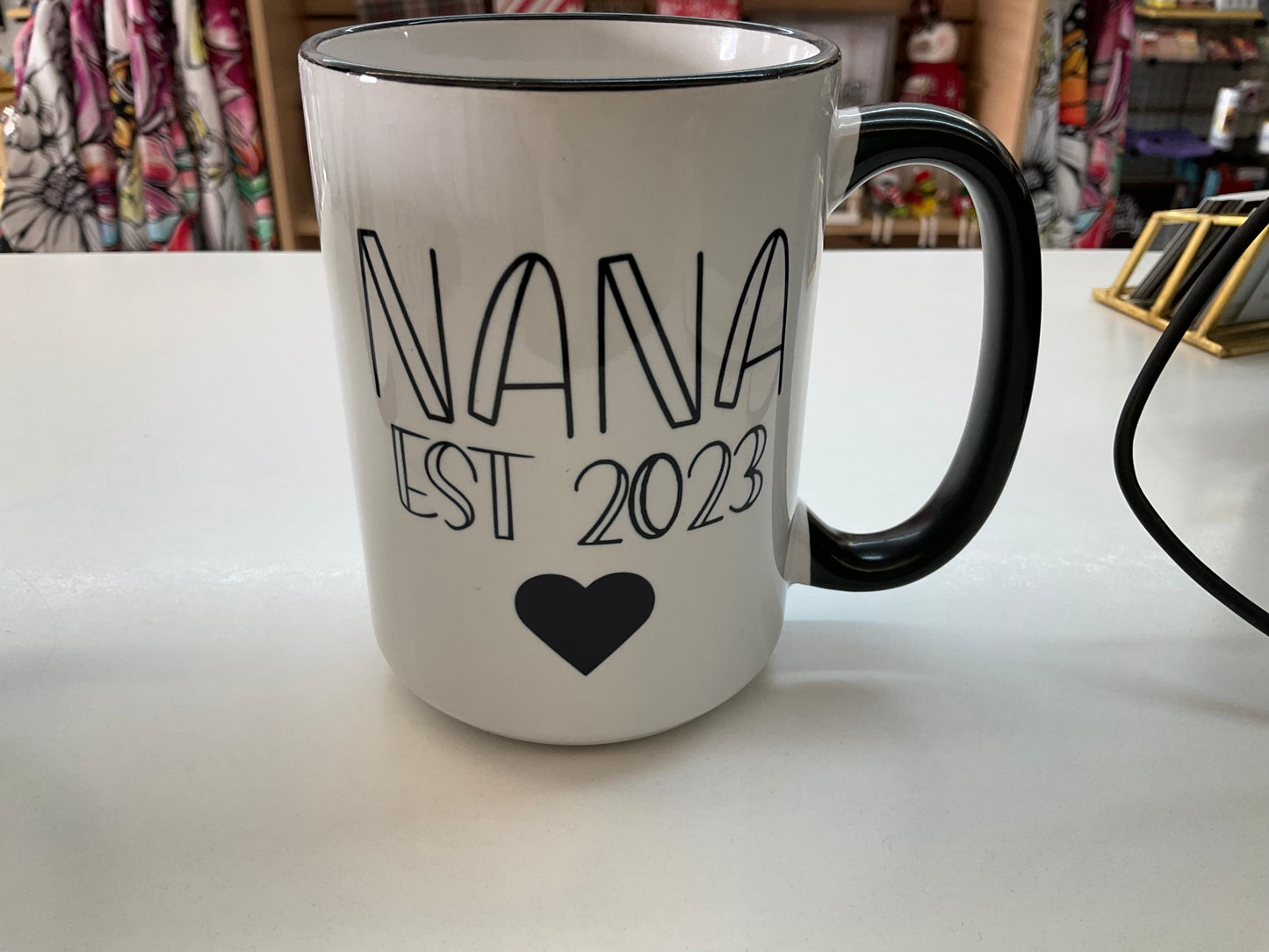 “Baby Announcement” Mugs