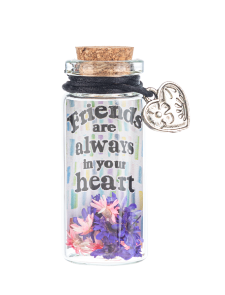 Floral Message in a Bottle